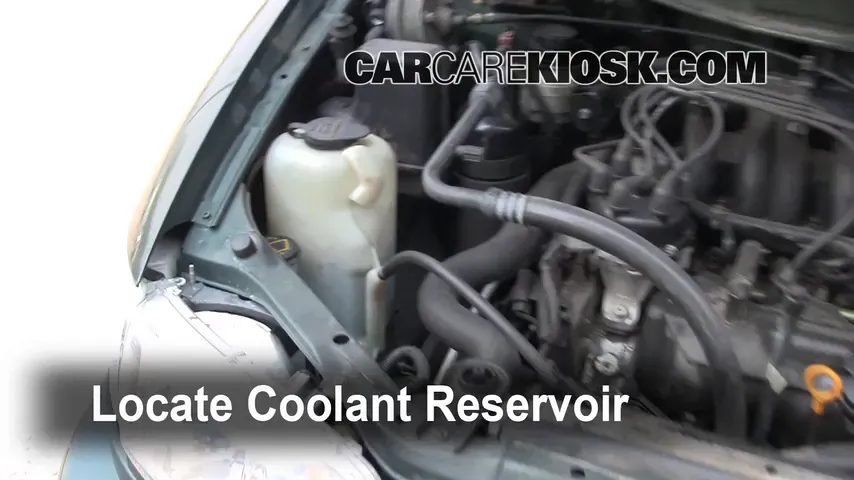 1999 Nissan Quest GXE 3.3L V6 Coolant (Antifreeze) Check Coolant Level